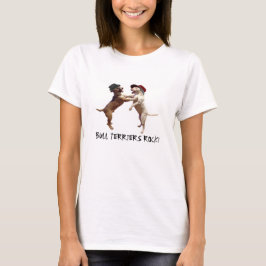 Camiseta ¡Los Bull Terriers Rock! Long Sleeve Tee