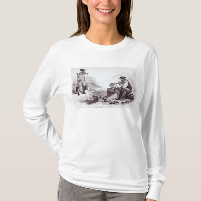 Camiseta Los buscadores de oro australianos (Anverso)
