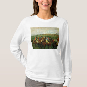 Camiseta Los caballeros de Edgar Degas el   compiten con,