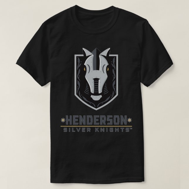 Camiseta los caballeros de plata de henderson (Diseño del anverso)
