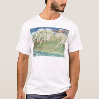 CAMISETA LOS CABALLOS DEL REY NEPTUNE VIAJAN POR LAS OLAS