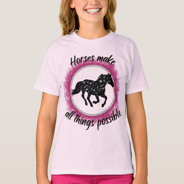 Camiseta Los Caballos Hacen Posible Todo (Anverso)