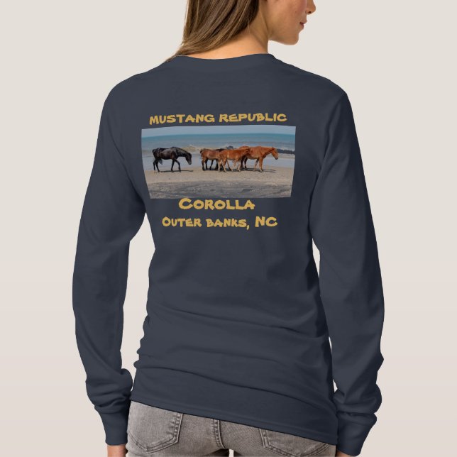 Camiseta Los caballos salvajes del Corolla (Reverso)