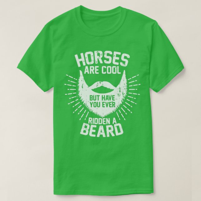 Camiseta Los caballos son Guay, pero ¿alguna vez has tirado (Diseño del anverso)
