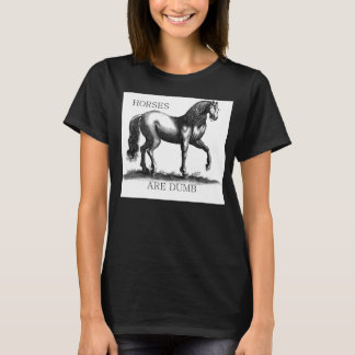 Camiseta Los caballos son mudos