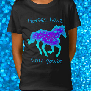 Camiseta Los caballos tienen poder de estrella