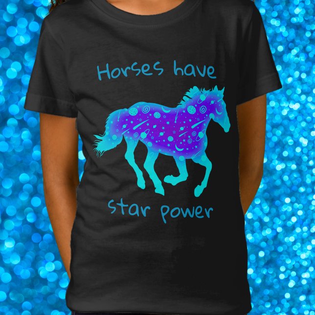 Camiseta Los caballos tienen poder de estrella (Subido por el creador)