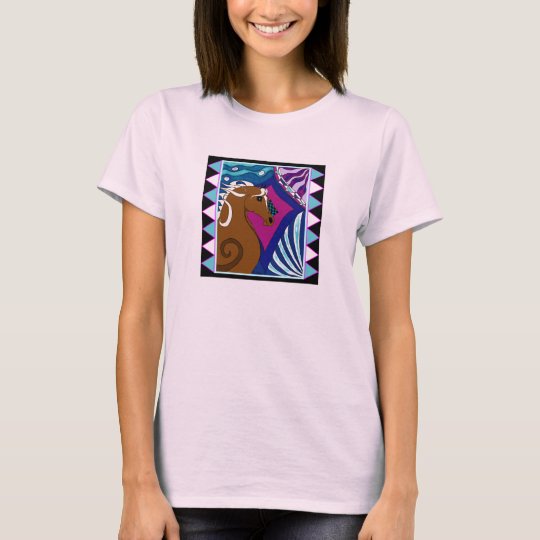 Camiseta Los caballos y los diamantes son para siempre la