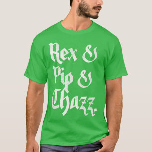 Camiseta Los cabezales de aire nombran a Rex Pip y Chazz