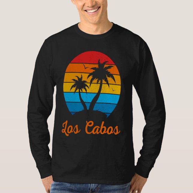 Camiseta Los Cabos Mexico Family Vacation Beach Tropical (Anverso)