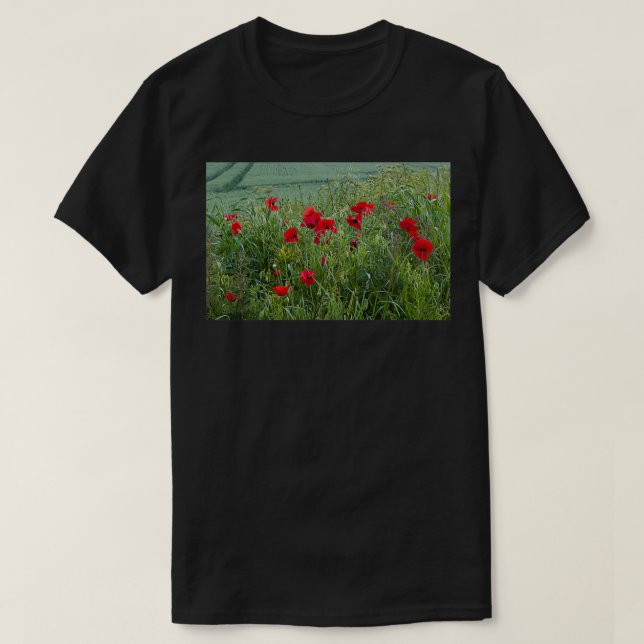 Camiseta Los cachorros crecen por campo (Diseño del anverso)