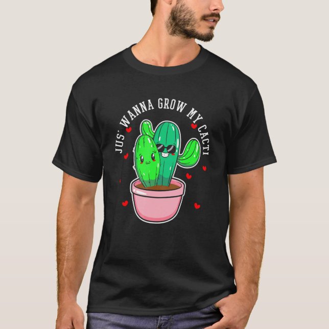 Camiseta Los Cactus Productores Cute Jus Quieren Cultivar M (Anverso)