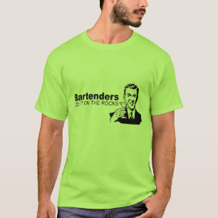Camiseta Los camareros lo hacen en las rocas