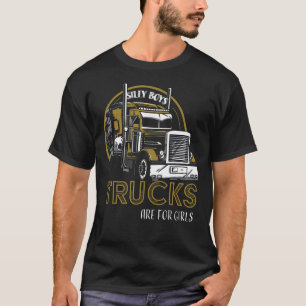 Camiseta Los Camiones De Niños Silly Son Para Chicas Conduc