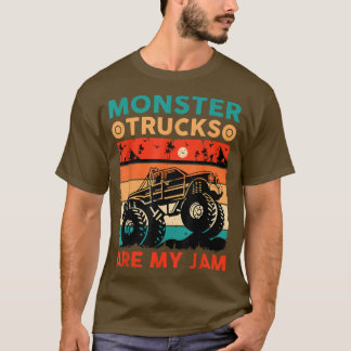 Camiseta Los camiones monstruo son mi jam Cool Vintage Cami