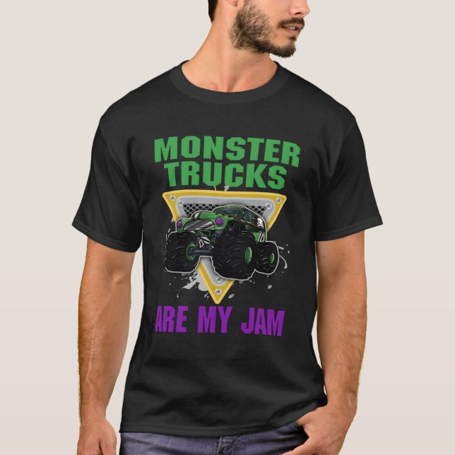 Camiseta Los Camiones Monstruo Son Mi Pasión (Anverso)