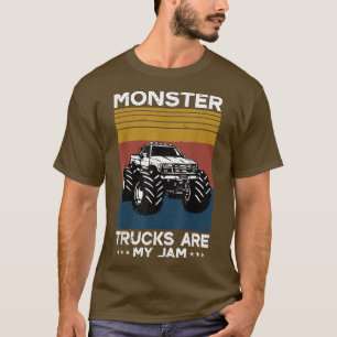 Camiseta Los Camiones Monstruos Retro Monstruos Vintage Son
