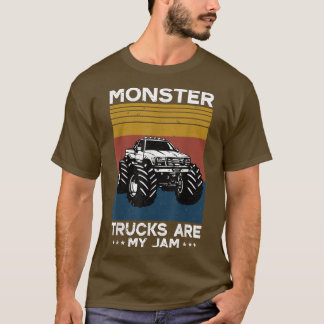 Camiseta Los Camiones Monstruos Retro Monstruos Vintage Son
