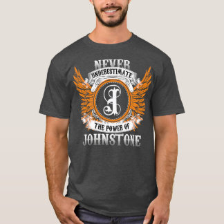 Camiseta Los Camisas Con Nombre De Johnstone Nunca Subestim