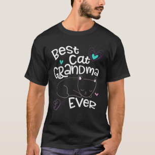 Camiseta Los Camisas De La Abuela Del Mejor Gato Aman A Mi 