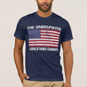Camiseta Los campeones indiscutibles de la guerra mundial