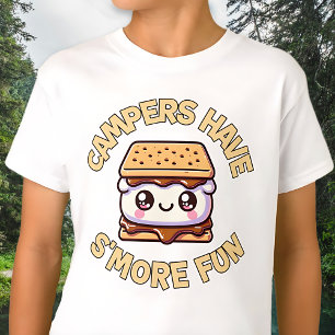 Camiseta Los Campers Tienen Una Mayor Diversión De Punny Ka