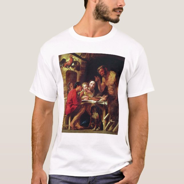Camiseta Los campesinos y el sátiro (Anverso)