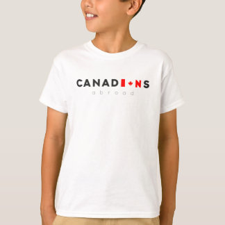Camiseta Los canadienses en el extranjero embromaron la