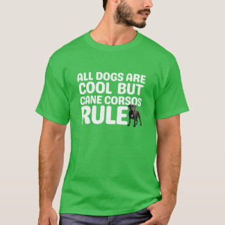 Camiseta Los Cane Corsos mandan chico