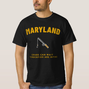 CAMISETA LOS CANGREJOS DE MARYLAND PUEDEN ESPERAR , LOS ROC