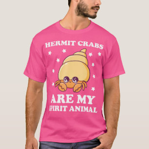 Camiseta Los cangrejos ermitaños son mi alimento para el ca