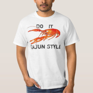 Camiseta los cangrejos lo hacen estilo de Cajun