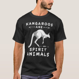 Camiseta Los canguros de animales zoológicos son animales c
