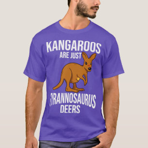 Camiseta Los canguros divertidos son sólo tirannosaurus dee