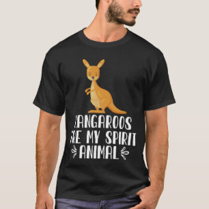 Camiseta Los canguros son mi animal espiritual