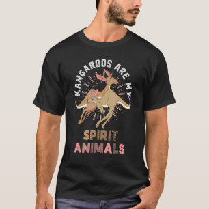 Camiseta Los canguros son mis animales espirituales Canguro