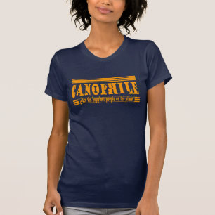 Camiseta los canófilos son las personas más felices del pla