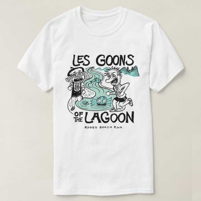 Camiseta Los cañones del Lasgoon (Diseño del anverso)