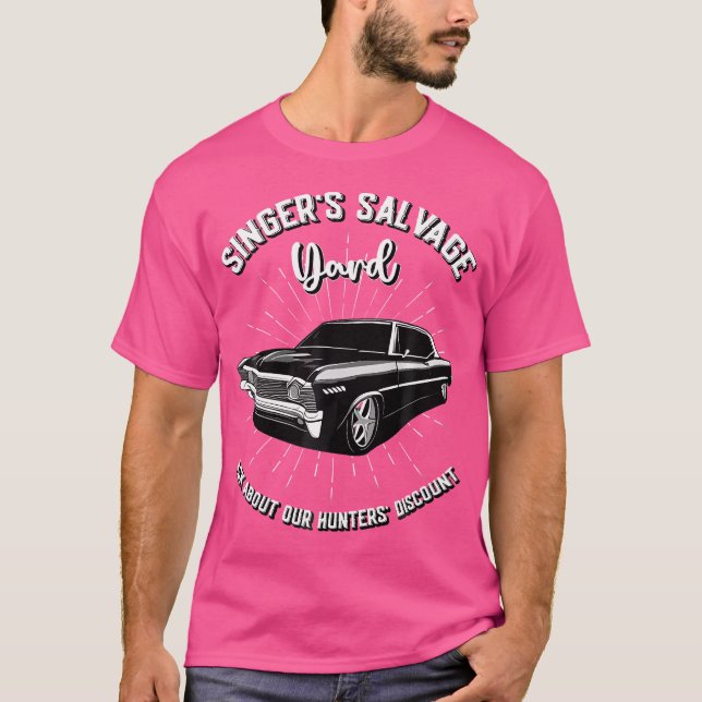 Camiseta Los cantantes rescatan a los cazadores de yard y d (Anverso)