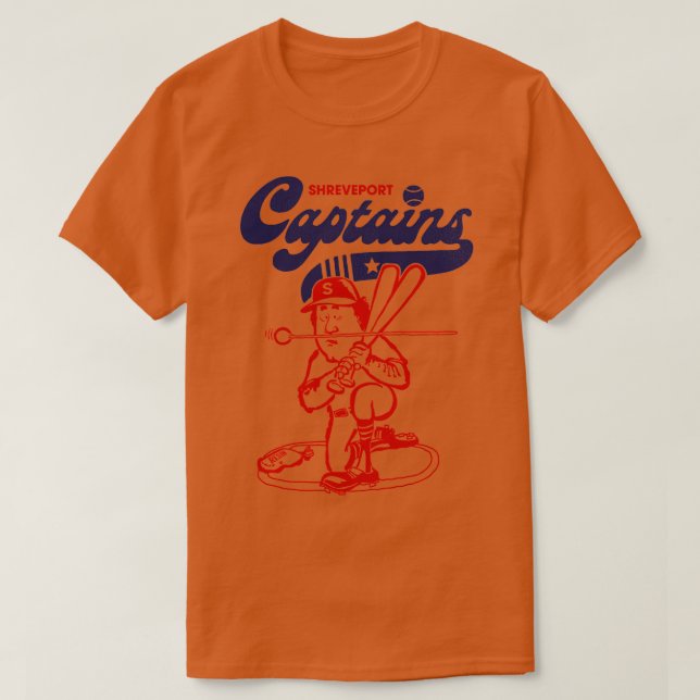 Camiseta Los capitanes del equipo de béisbol TShirt (Diseño del anverso)