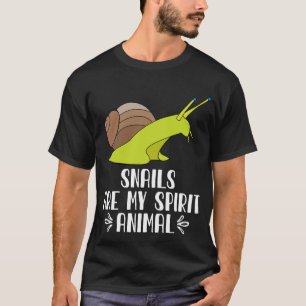 Camiseta Los caracoles son mi animal espiritual