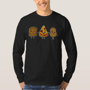 Camiseta LOS CARBOHIDRATOS SON AMIGOS Ilustración adorable
