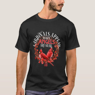 Camiseta Los Cardenales Aparecen Cuando Los Ángeles Están C