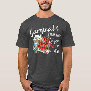 Camiseta Los Cardenales Rojos Aparecen Cuando Los Ángeles E