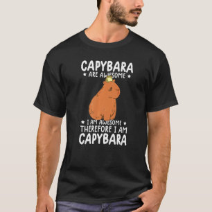 Camiseta Los carpinchos son increíbles por lo tanto soy cap