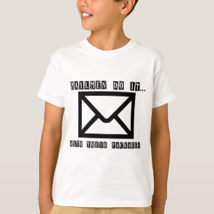 Camiseta Los carteros lo hacen... con sus paquetes.