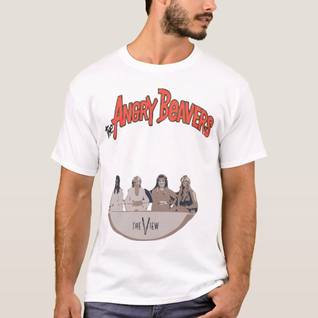 Camiseta Los castores enojados (Anverso)