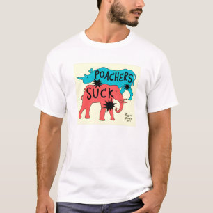 Camiseta Los cazadores furtivos chupan