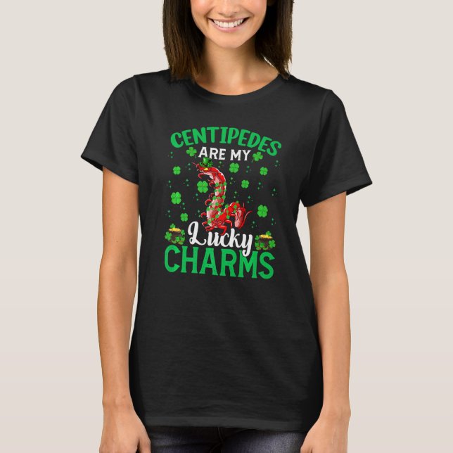 Camiseta Los Centípedos Son Mi Lucky Charms Centipede St Pa (Anverso)