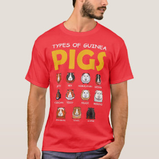 Camiseta Los Cerdos De Guinea Atraen Roedores Cutáneos De M
